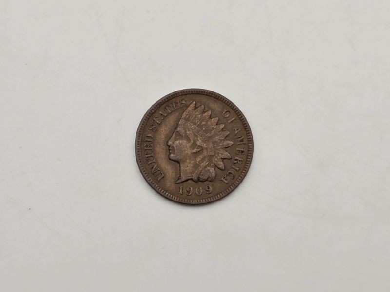 1909 Indian Head Cent About Uncirculated+ 100325