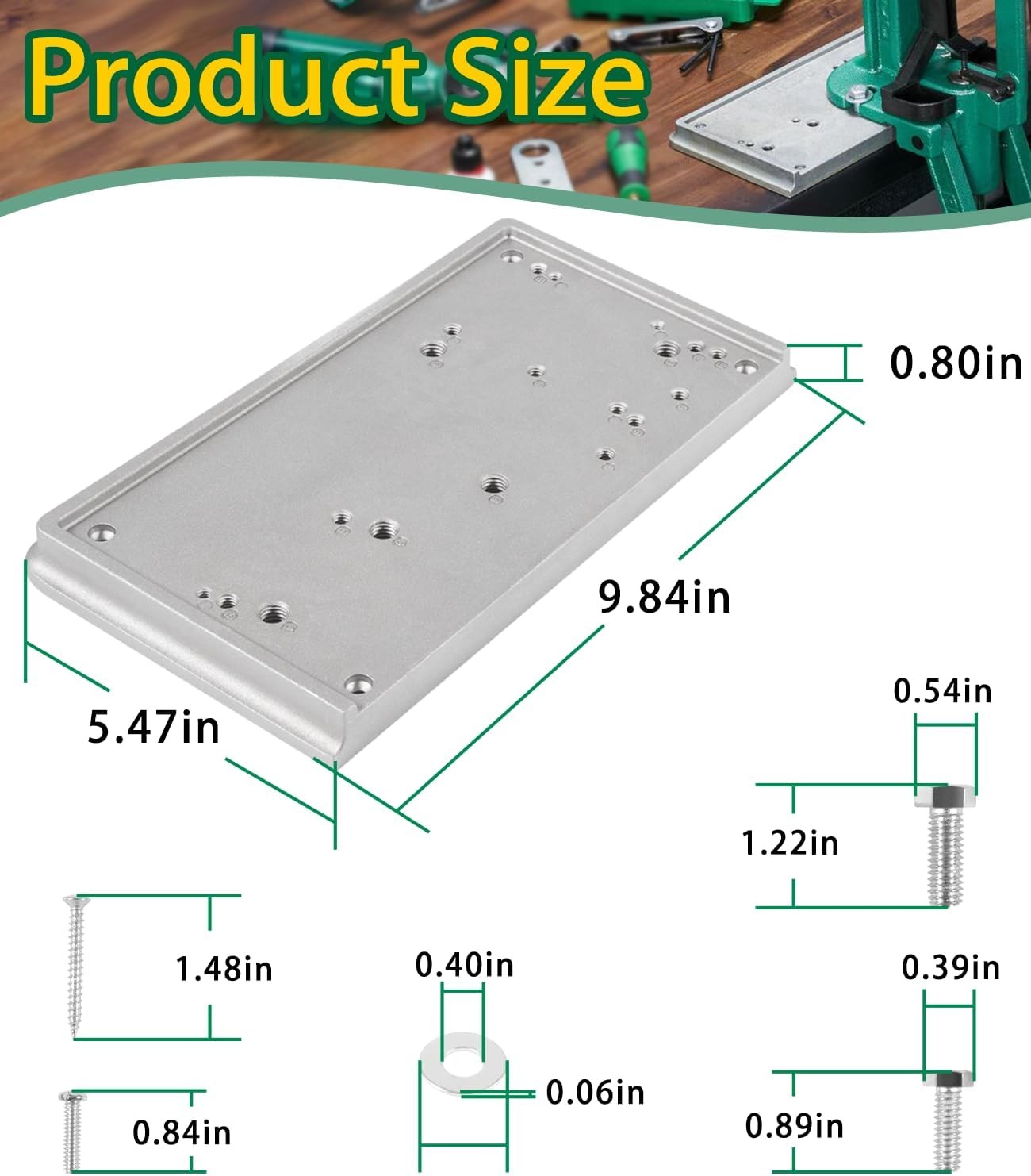 For RCBS Cast Aluminum 9282 Accessory Base Plate 3 Grey Shell Holder Accessory