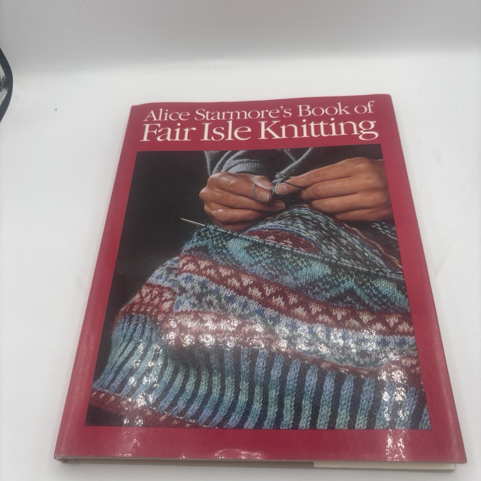 Alice Starmore Book of Fair Isle Knitting Hardcover Craft Knitting Booklet