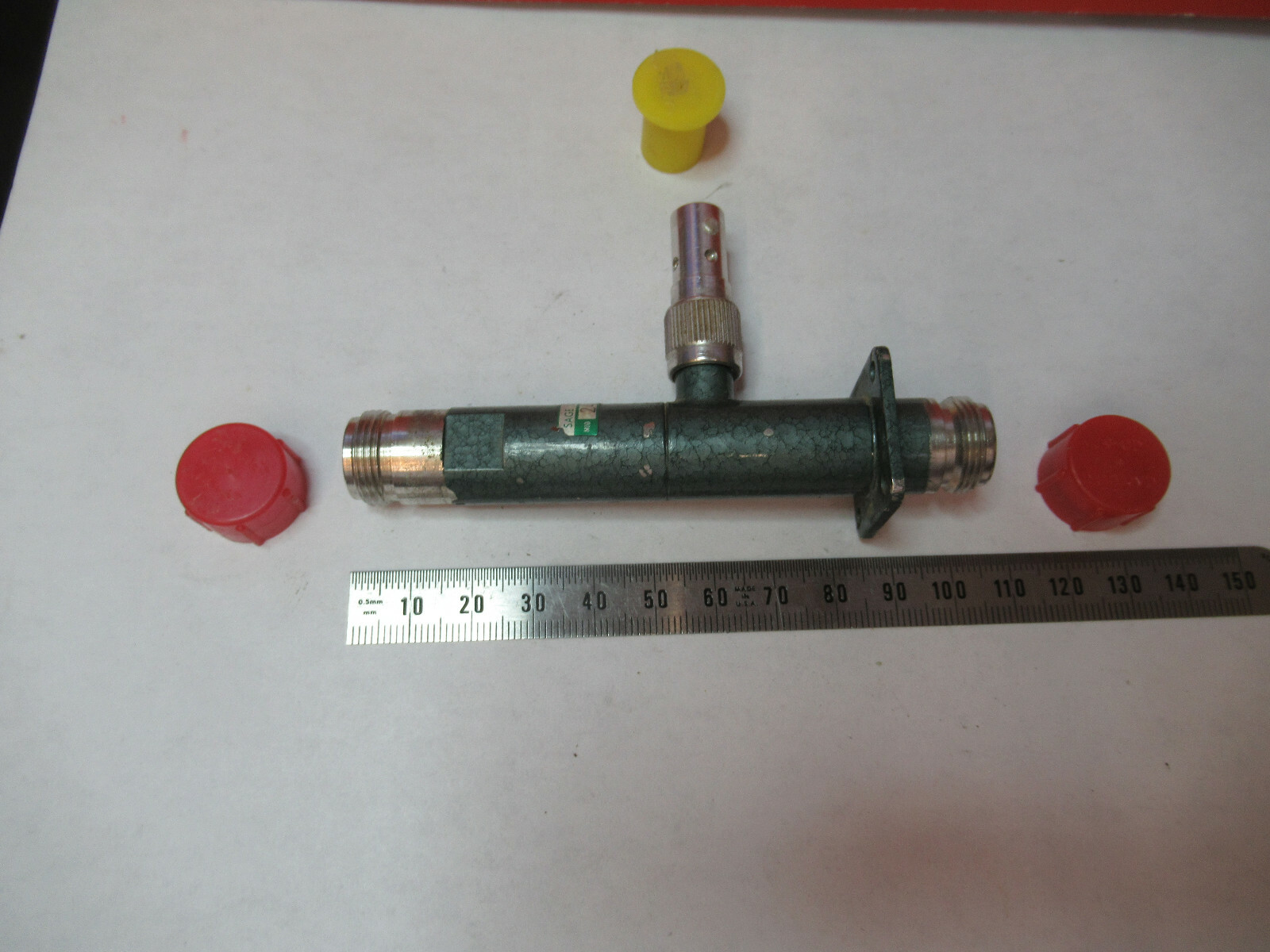 RF MICROWAVE SAGE MODEL 242 10 to 15 GHz, -95 dBM Type N AS PICTURED &5k-ft-83
