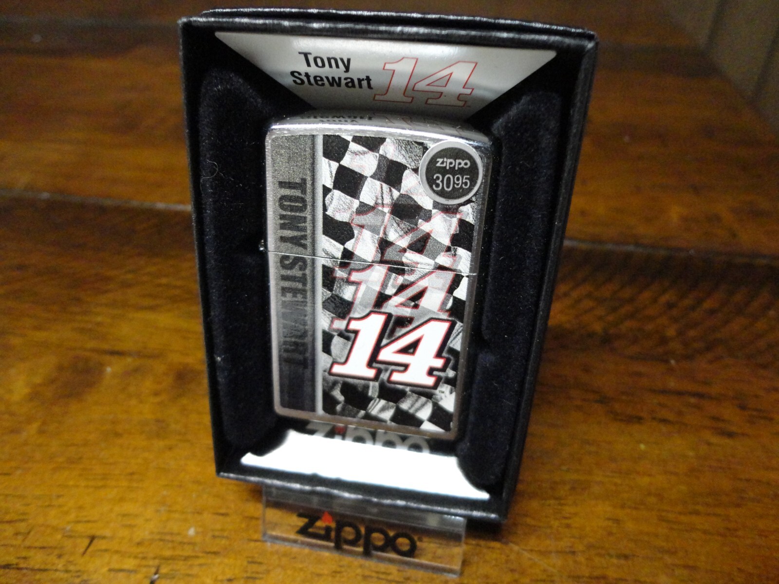 TONY STEWART #14 NASCAR ZIPPO LIGHTER MINT IN BOX 2011