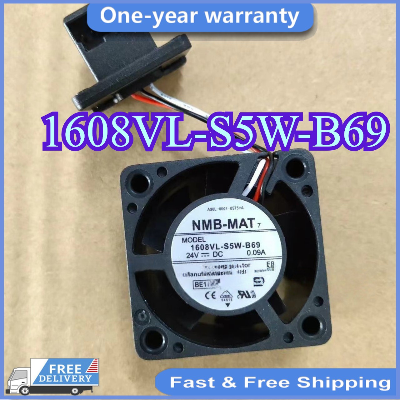1608VL-S5W-B69 1PCS Brand New NMB Cooling Fan A90L-0001-0575 FANUC Fast ship