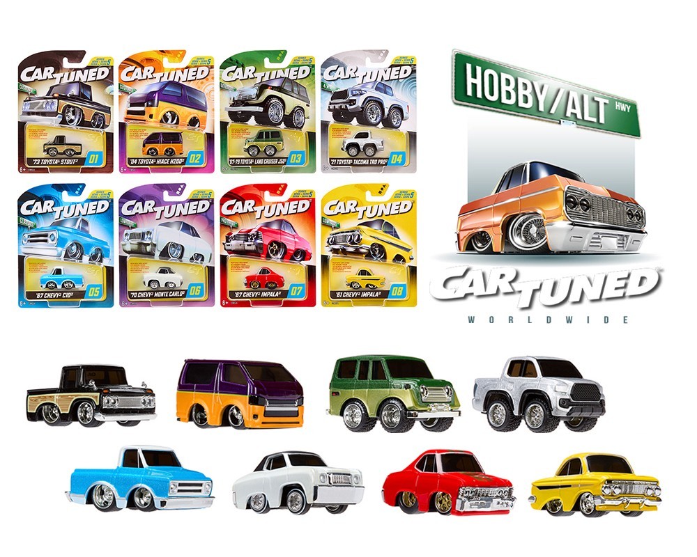 2026 CarTuned 1:64 Series 5 Hobby Alternate Assortment 8 Car Set 592648-XX4 Seal
