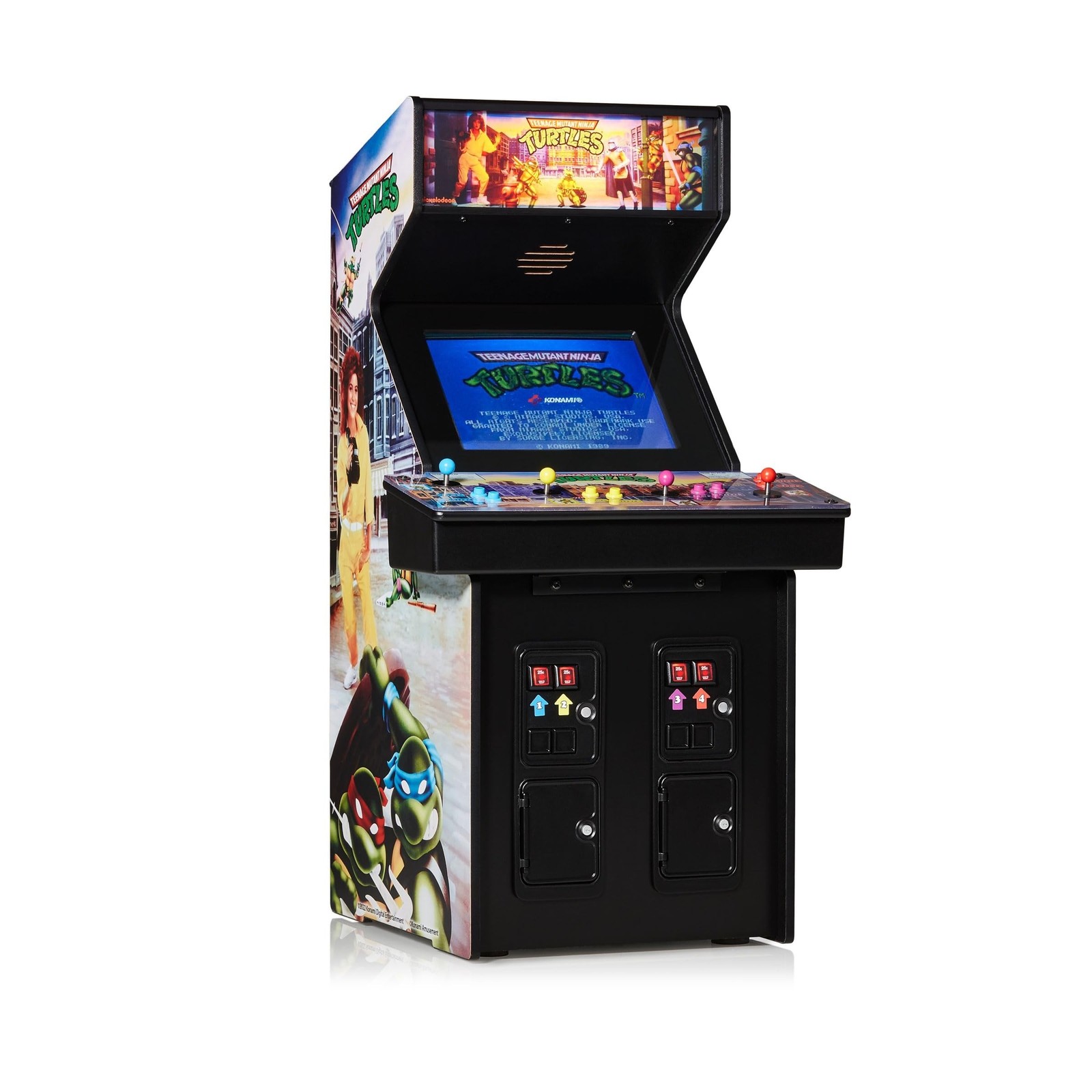 Numskull Quarter Arcades Teenage Mutant Ninja Turtles Collector's Edition Min...