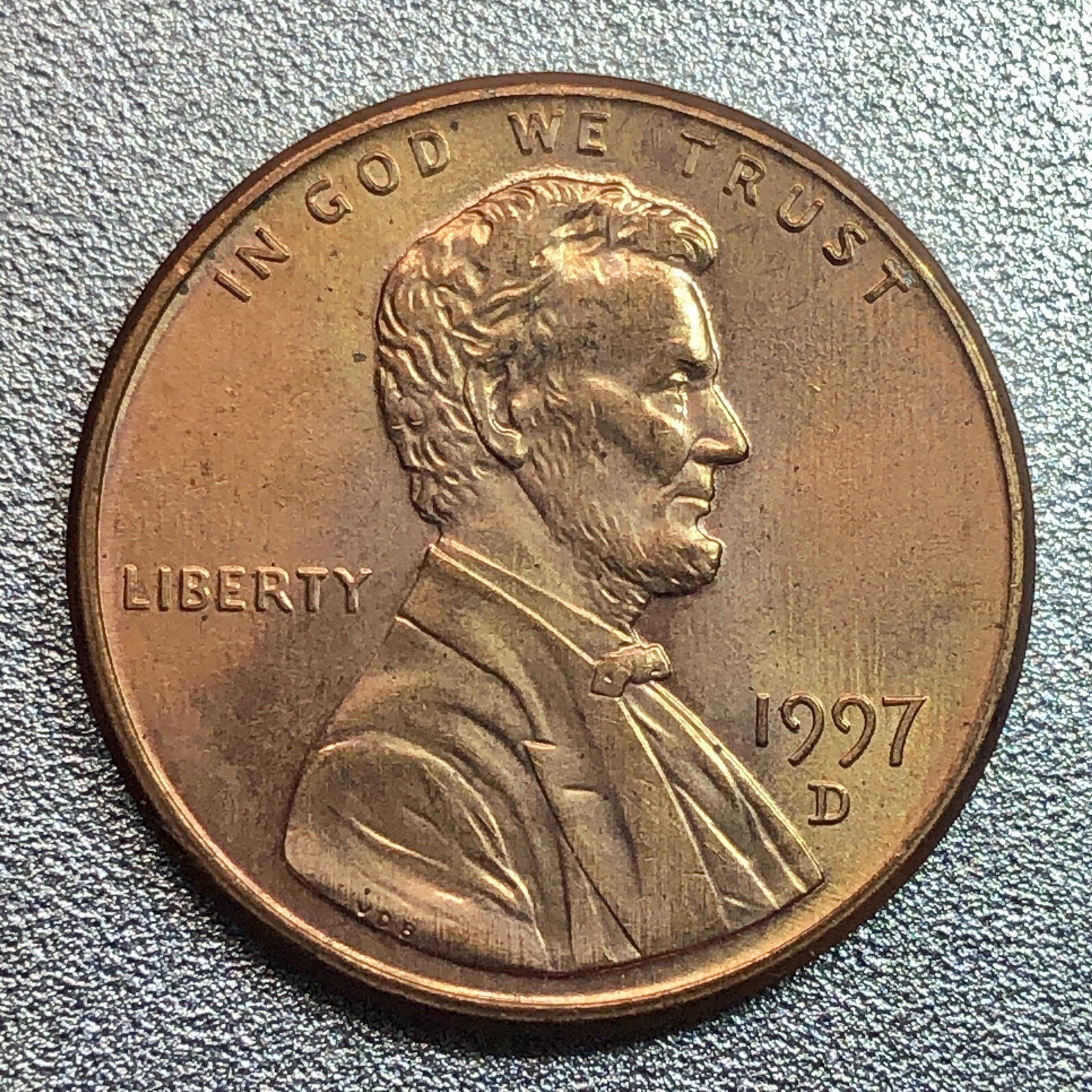 1997 D Lincoln Memorial Penny with ERRORS! DDO/DDR! VERY NICE CONDITION!