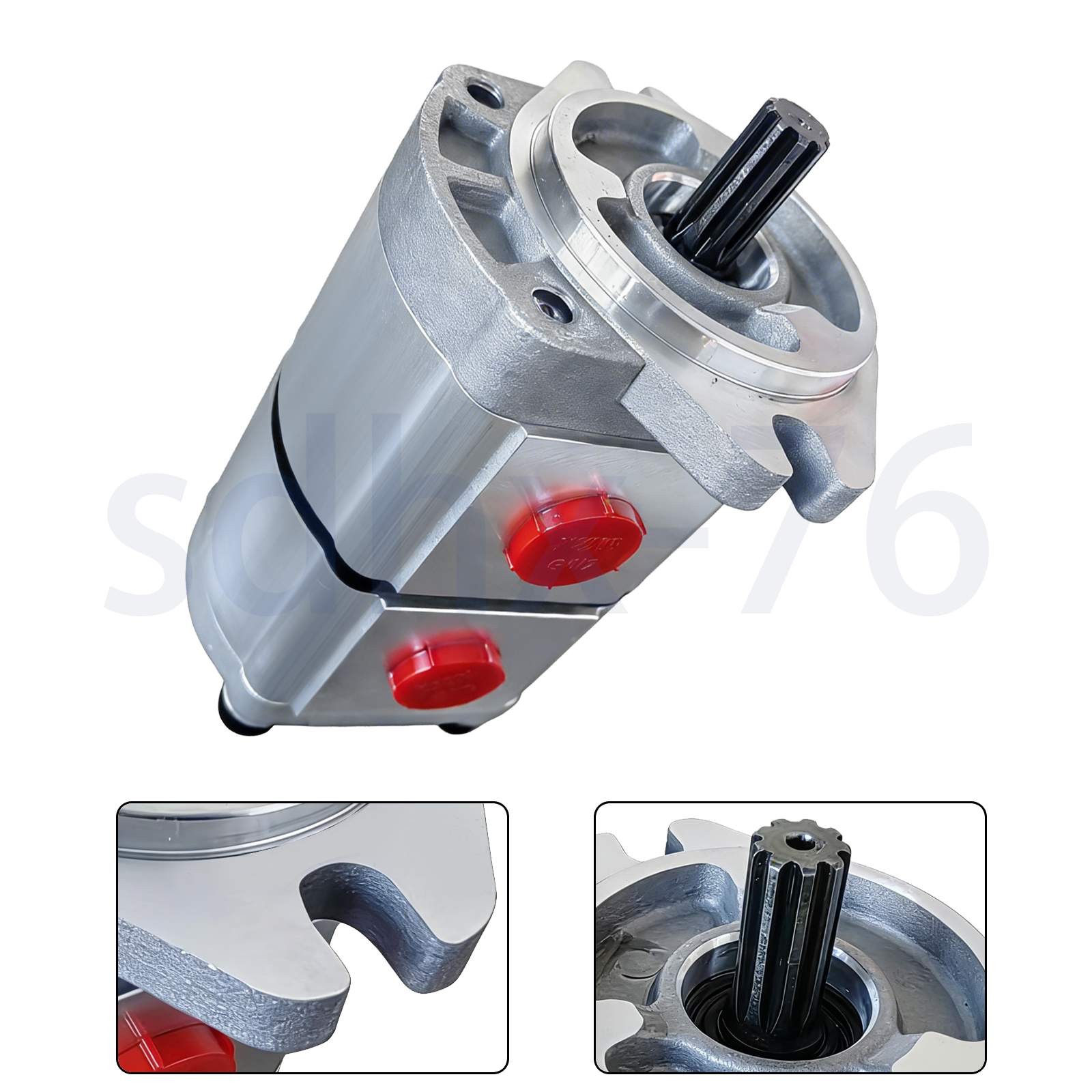 Two-Section Hydraulic Gear Pump PGP51088G3LP For AGT Skid Steer Loader KTT23 New