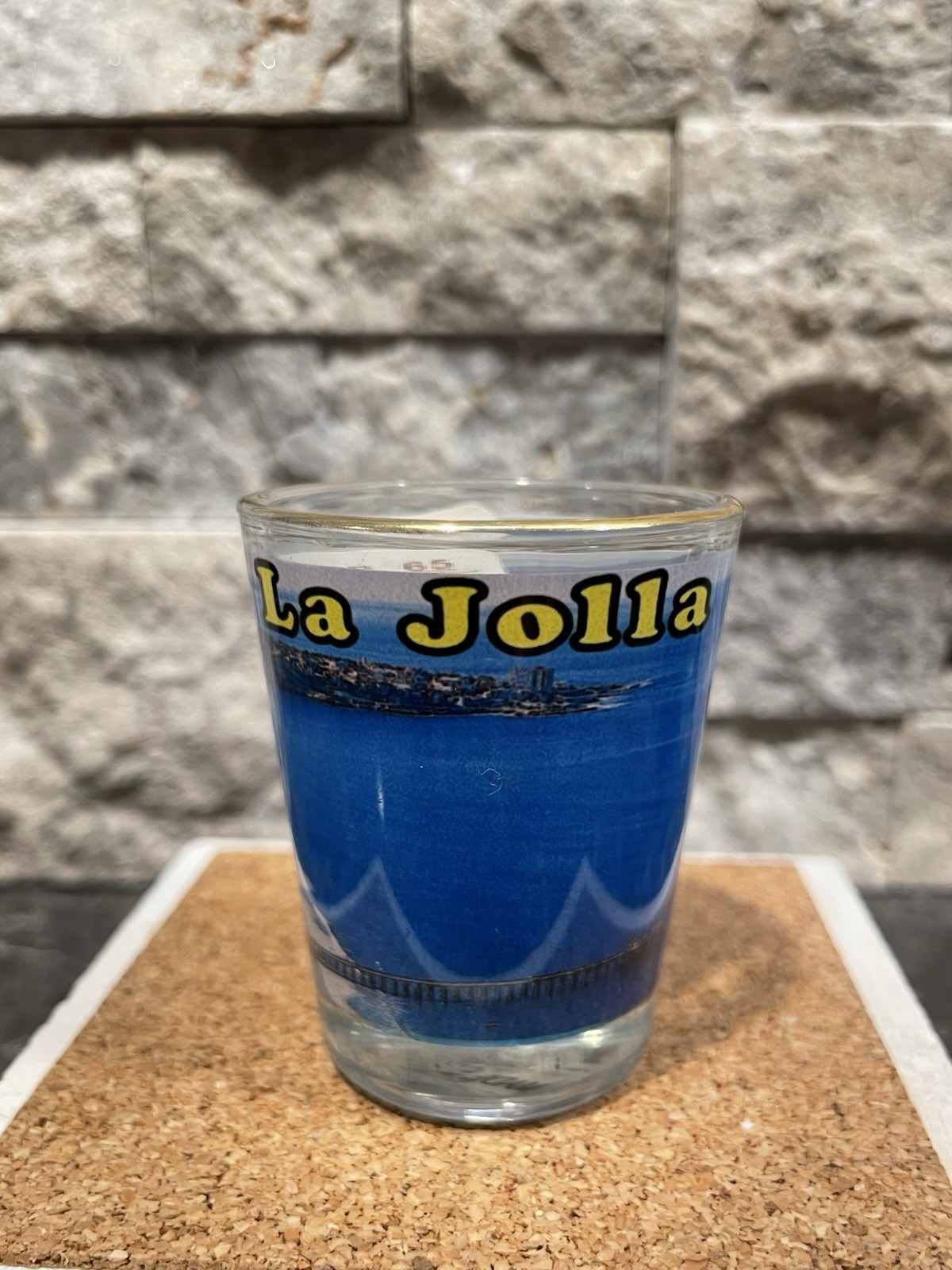 La Jolla California Shot Glass – Scenic Ocean View Souvenir – Coastal Beach