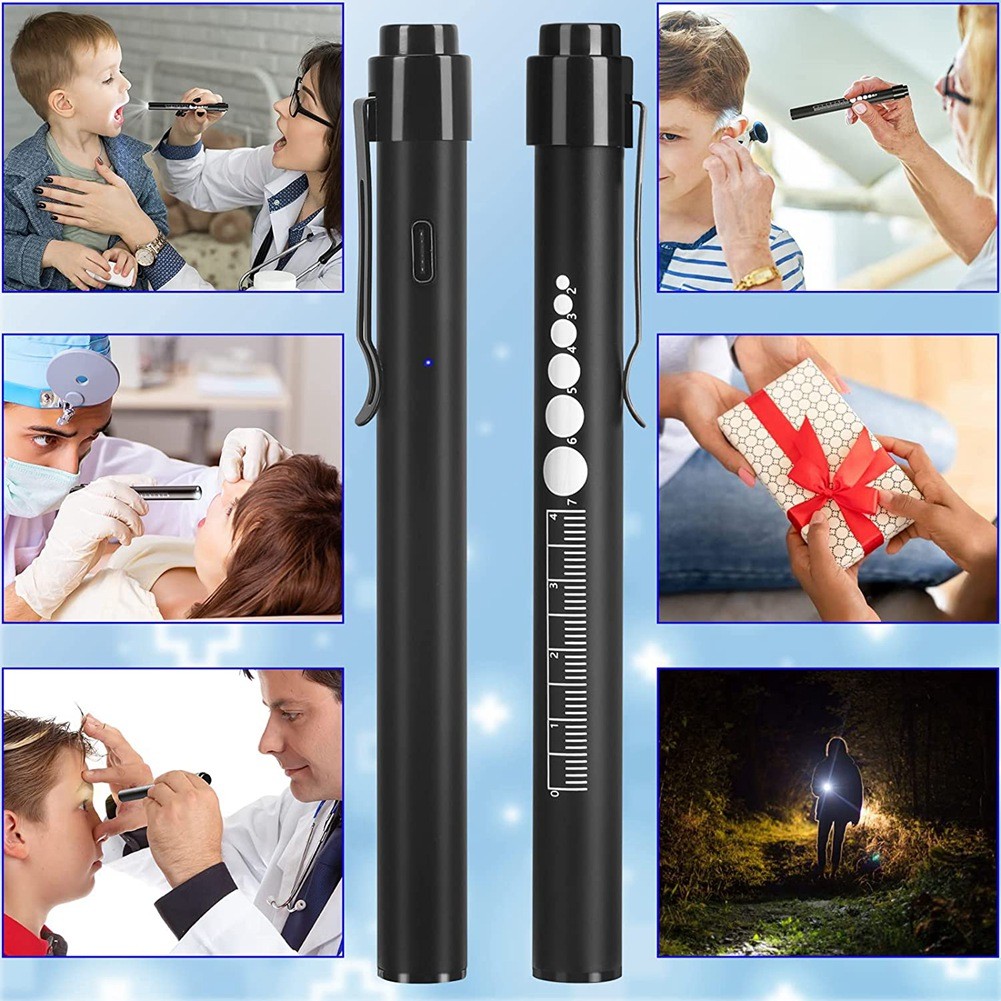 Pen Light with Pupil LED Penlights for Nurses Nursing Student A9O85400