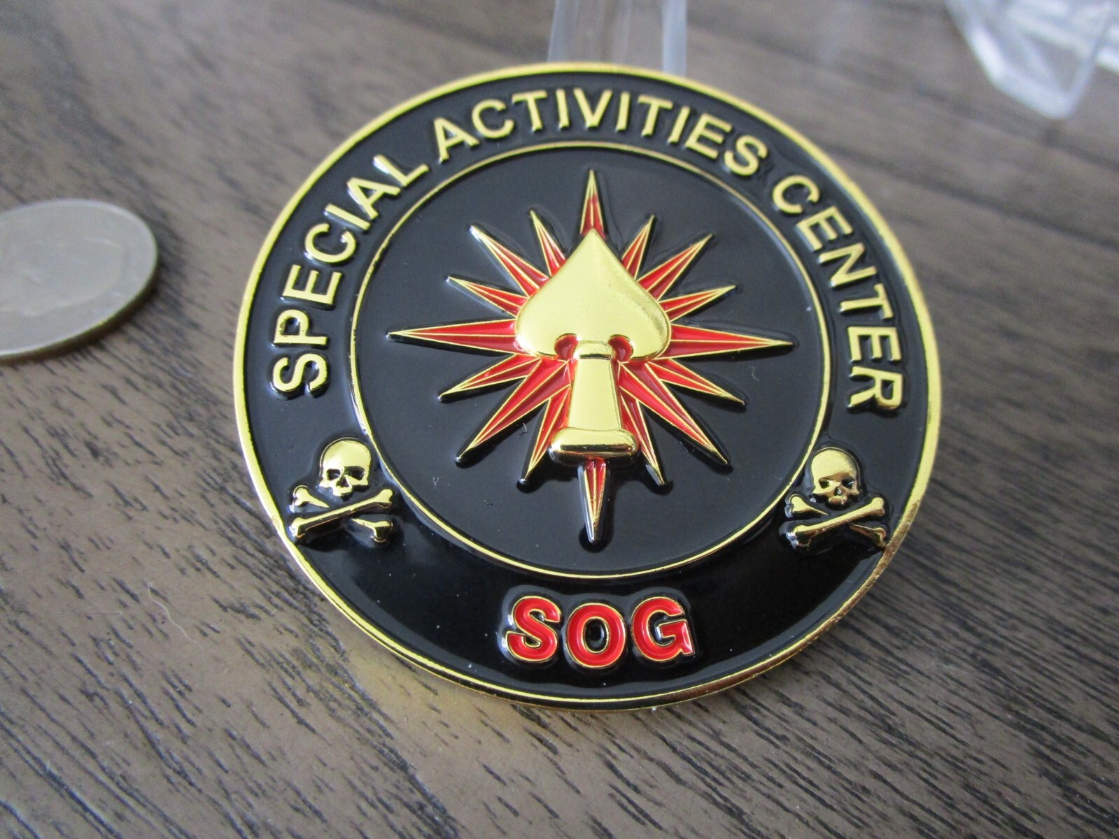 Special Activities Center Special Operations Group SOG SAD CIA Challenge Coin