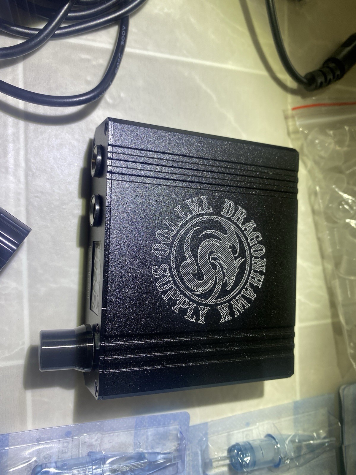 DRAGONHAWK Rotary Tattoo Mast tour Machine Kit PLUS EXTRAS!