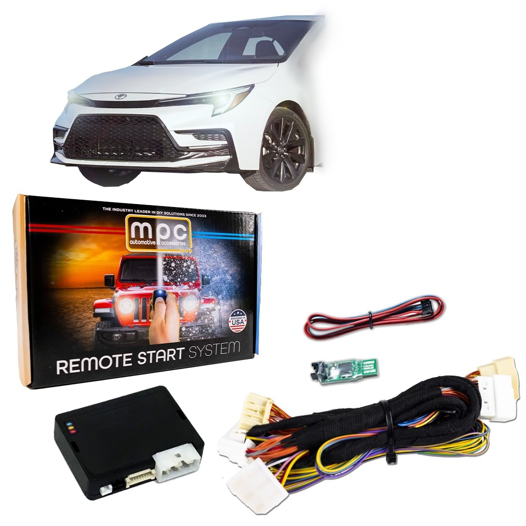 OEM Remote Activated Remote Starter For 2023-25 Toyota Corolla Gas Push-To-Start
