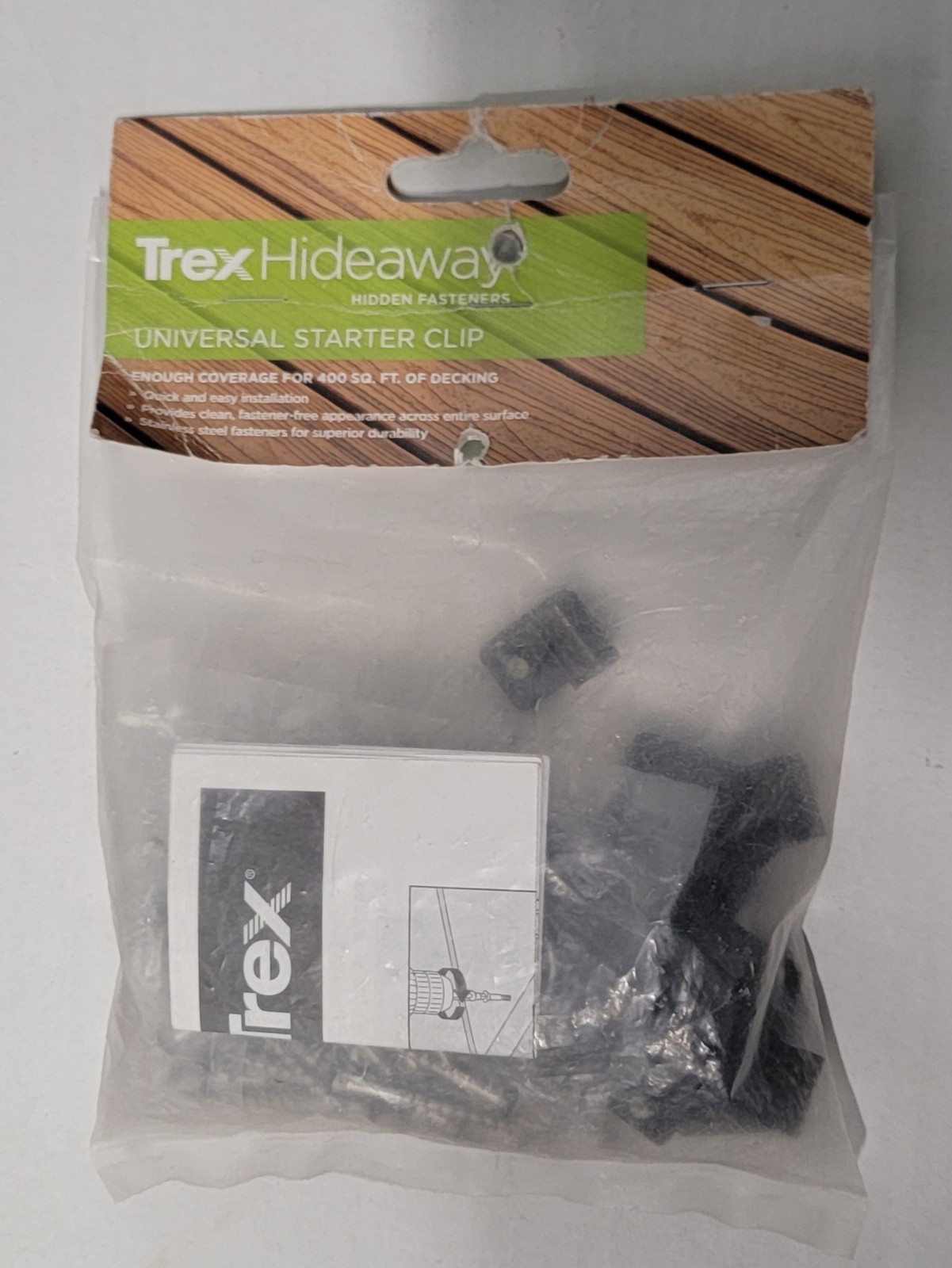 Trex Hideaway Universal Starter Clip 36 pc 400 Sq Ft Kits