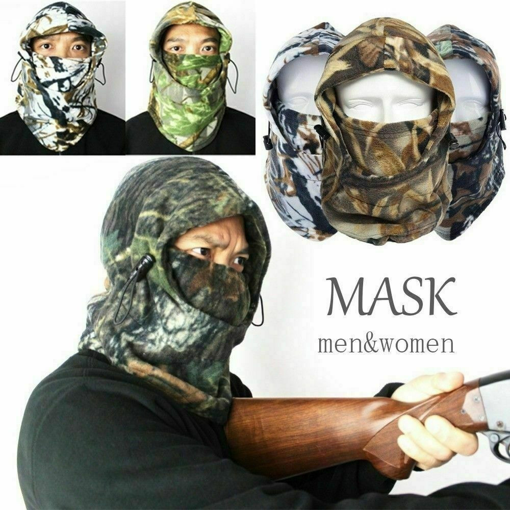 Balaclava Windproof Fleece Neck Warm Ski Full Face Mask for Cold Weather US