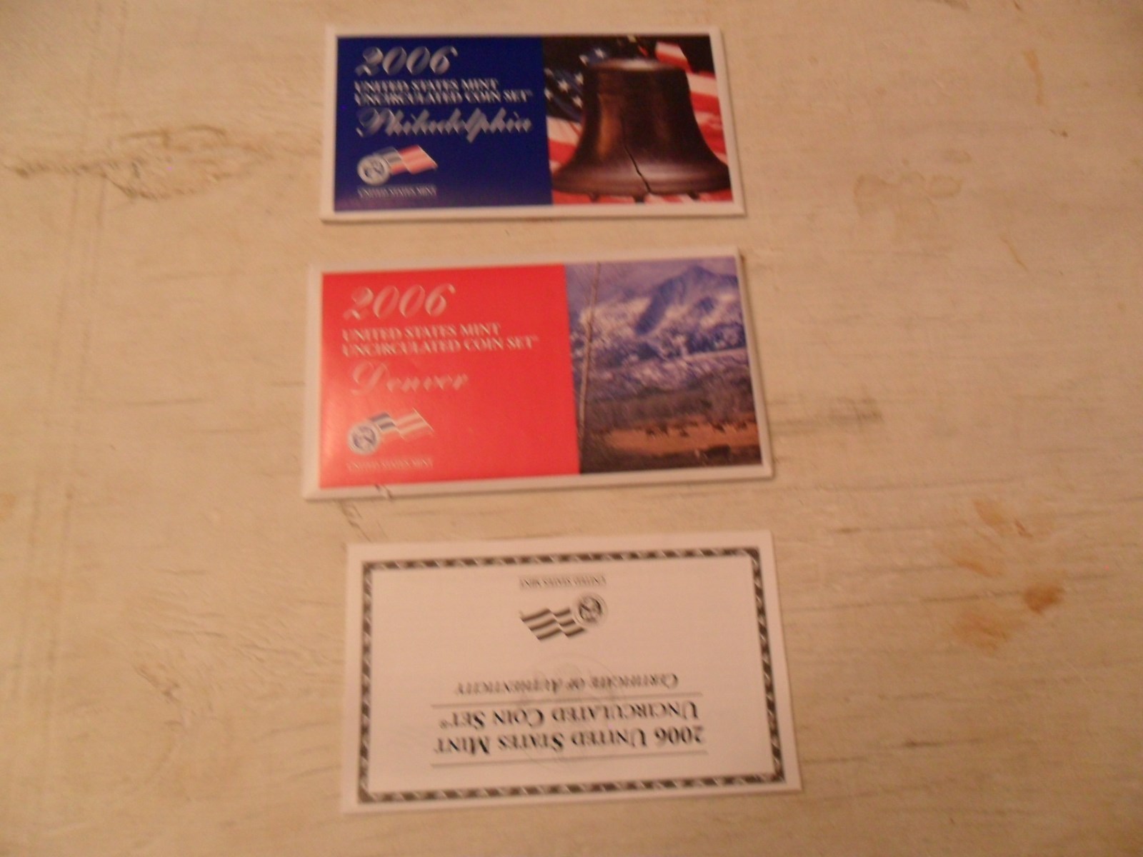 2006 Mint Set Envelope / Envelopes ONLY  *NO COINS*  **FREE SHIPPING**
