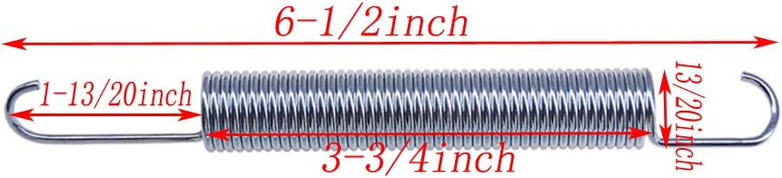6-1/2Inch (Pack of 2) Replacement Recliner Sofa Chair Mechanism Tension Springs