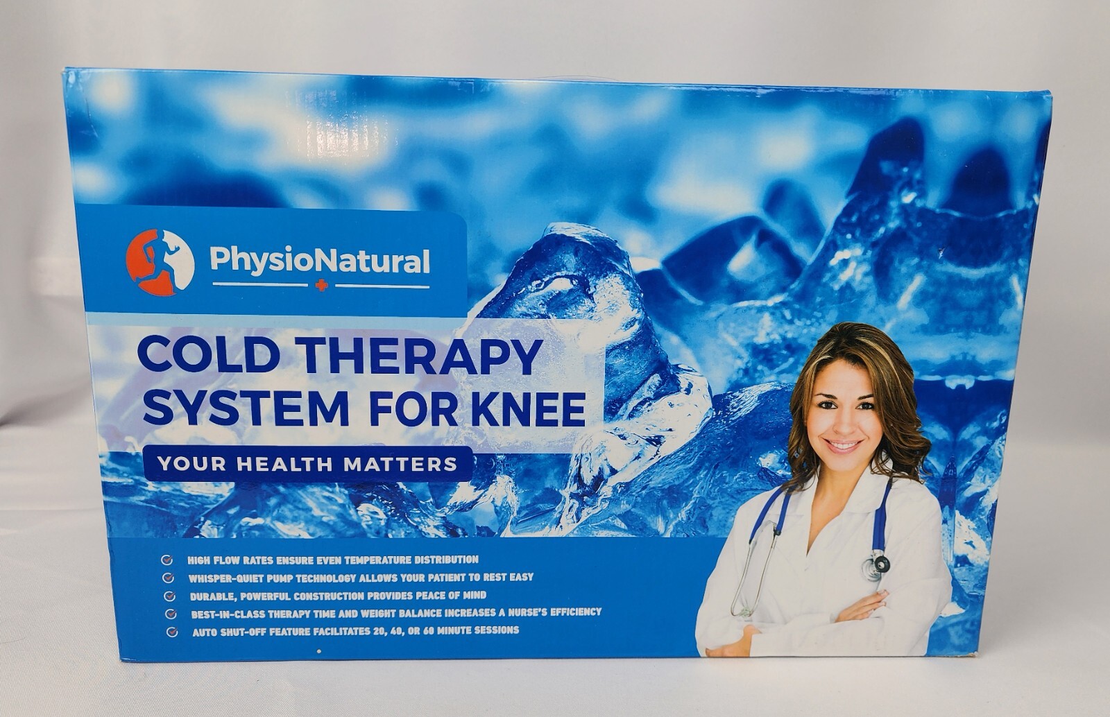 PhysioNatural Cold Therapy System for Knee BRAND NEW SEALED