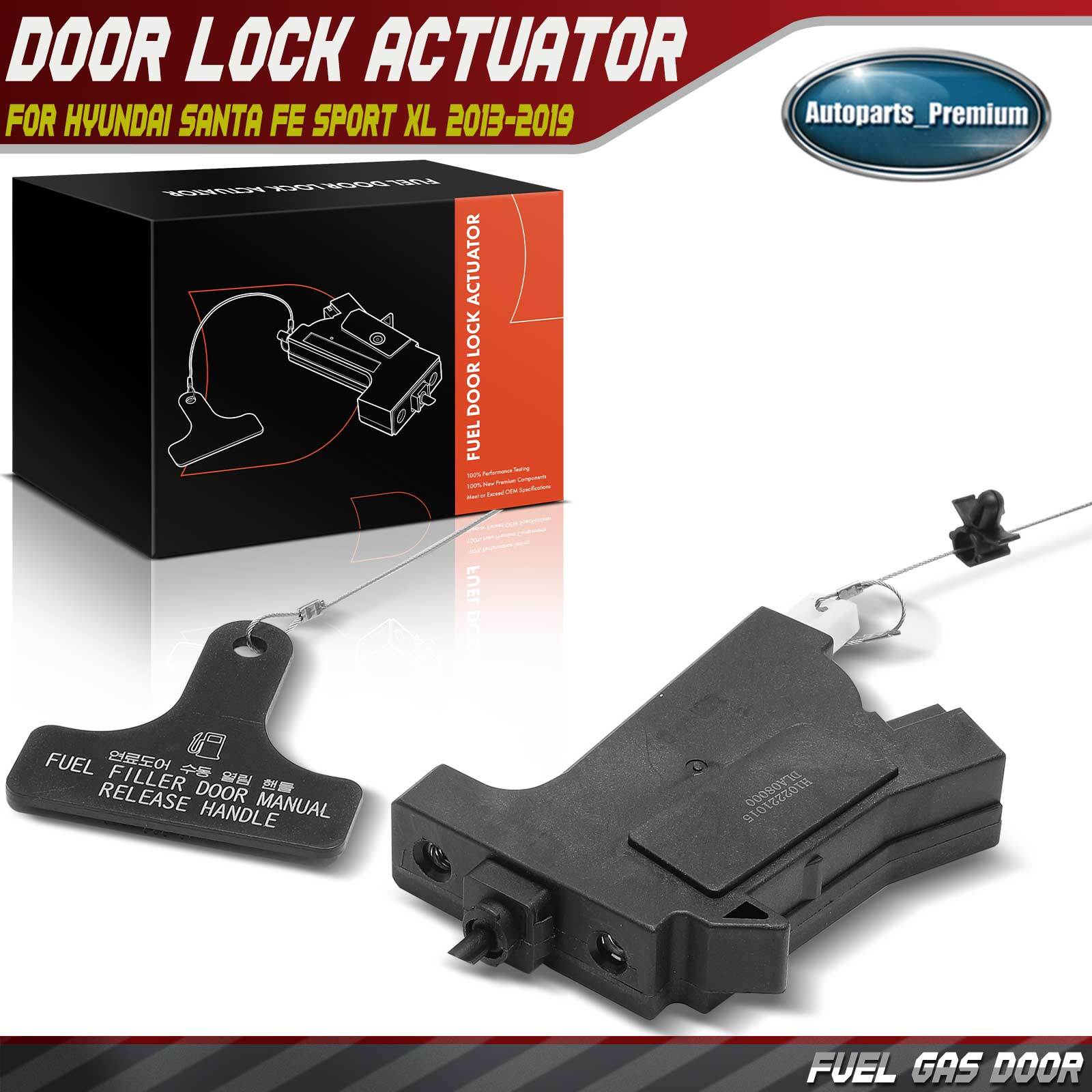 Fuel Gas Door Latch Release Actuator for Hyundai Santa Fe Sport XL 2013-2019 SUV