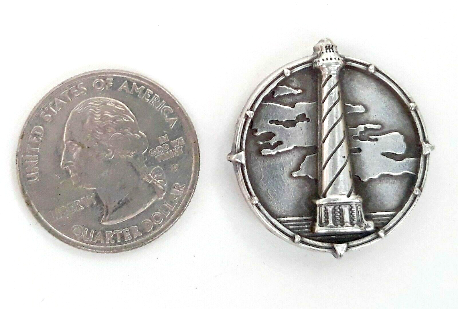Lighthouse - Ocean, Seaside , Concho / Conchos Approx. 1 1/8" Five Count