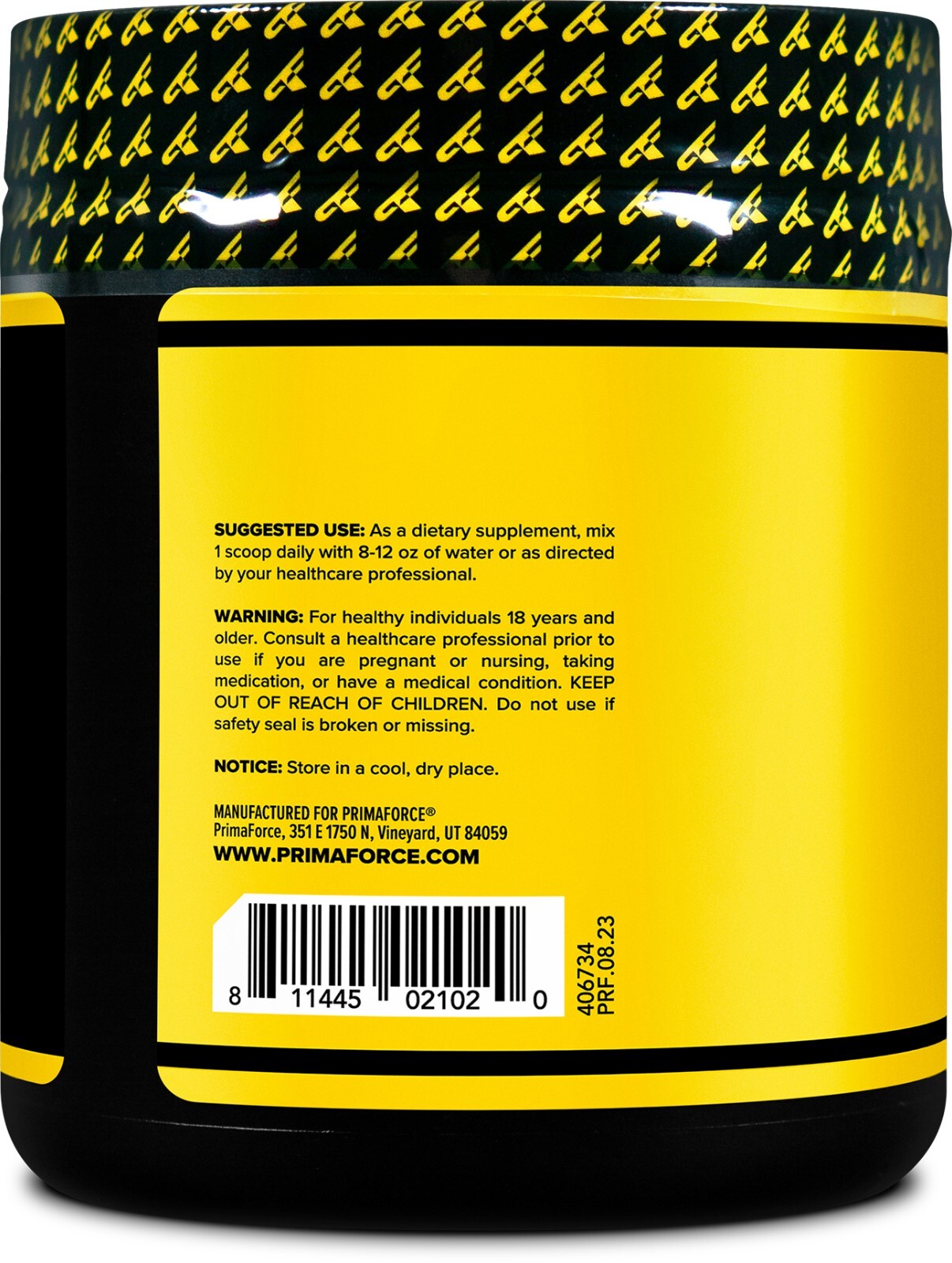 PrimaForce L-Arginine Complex Powder (30 Servings Per Bottle | Mixed Berry)