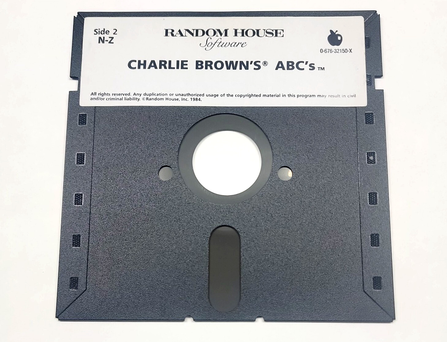 Floppy Disk Charlie Browns ABCs Computer Game (Disk Only) Random House
