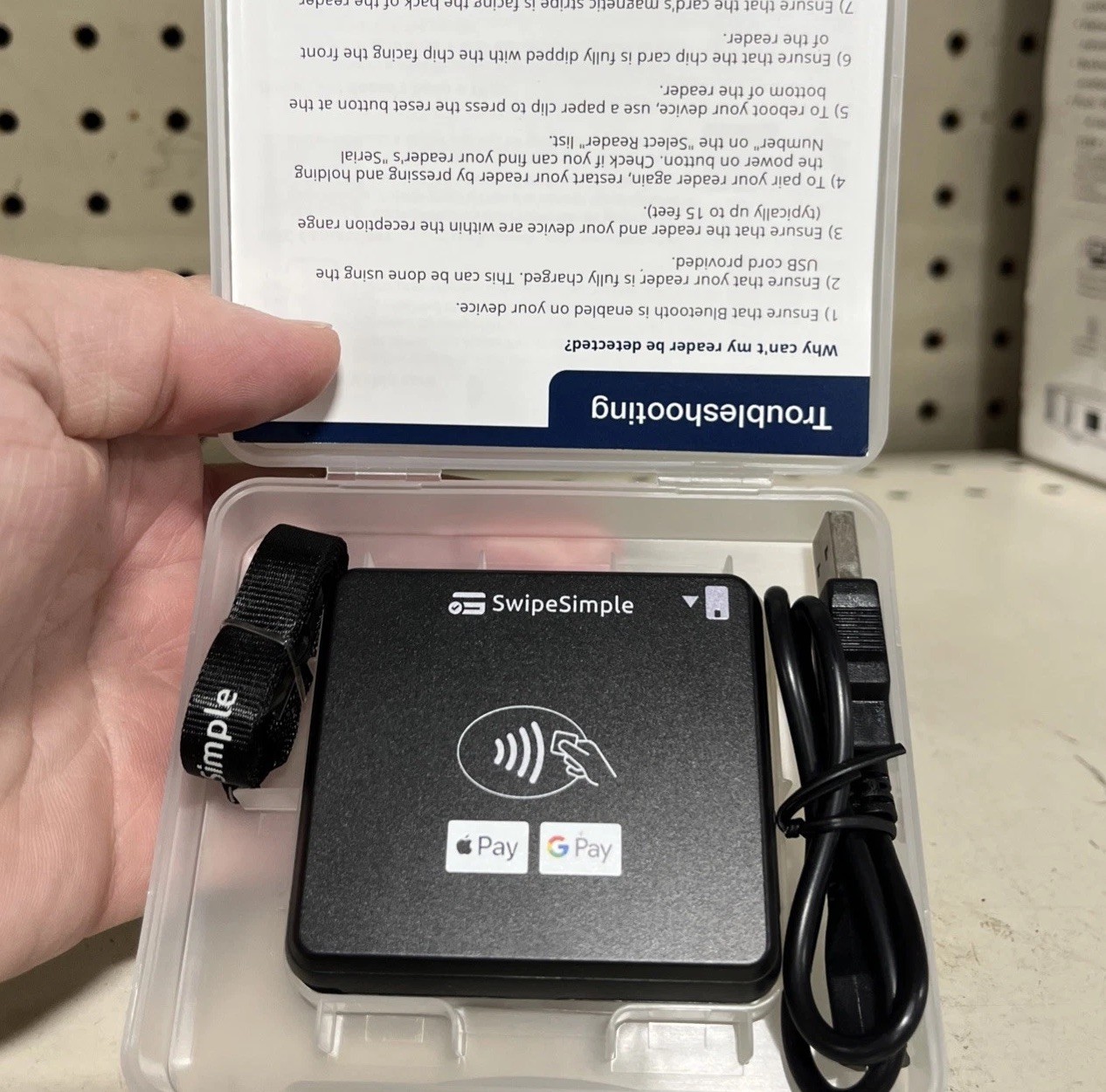SwipeSimple Swift B250 Bluetooth - EMV Credit Card Reader