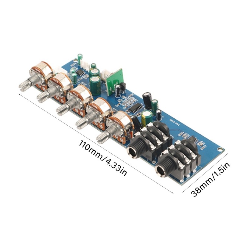 Multifunction Karaoke Preamp with Adjustable & Delay Setting for Karaoke Use