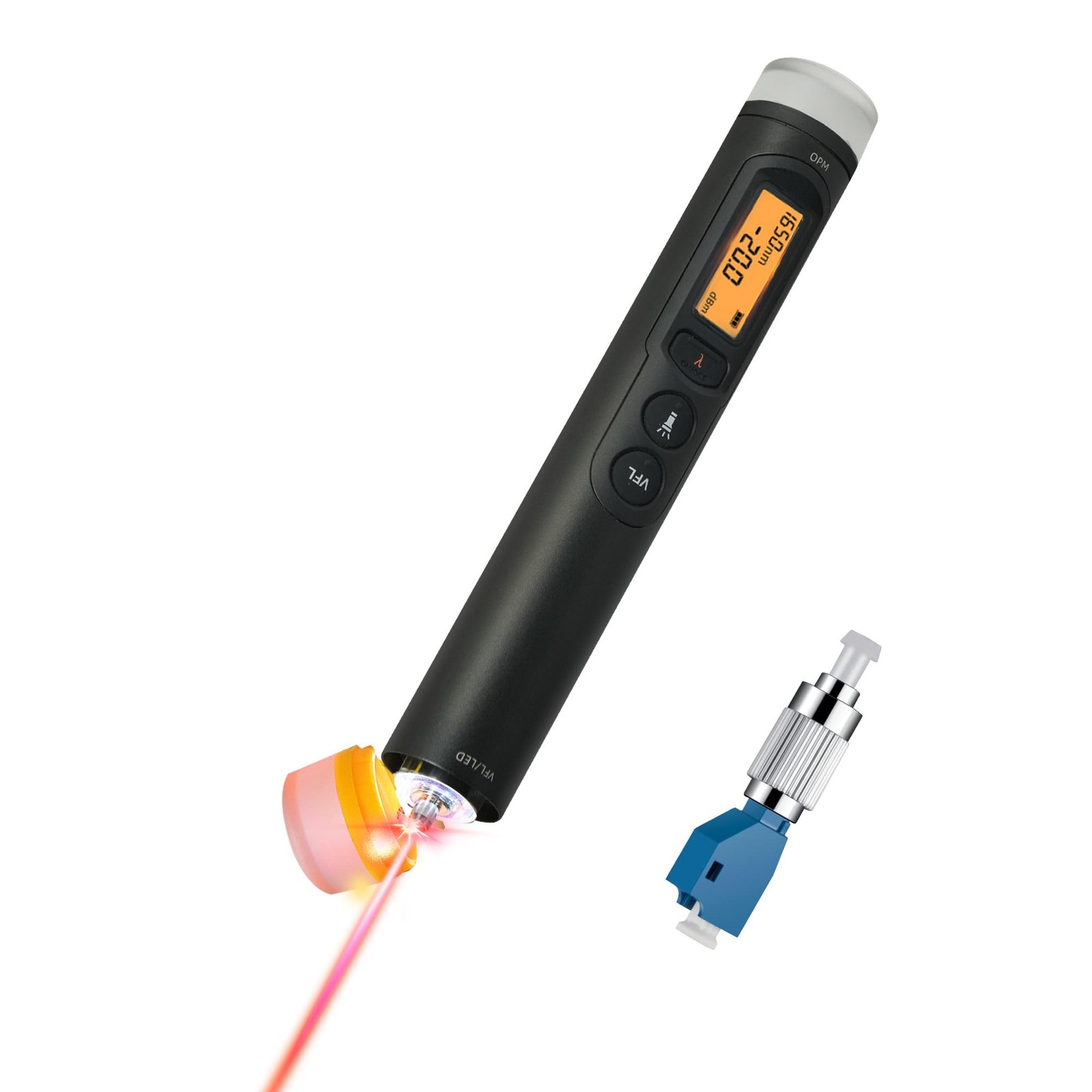 TFN 3-in-1 Fiber Optic Tester, 10KM Visual Fault Locator, Optical Power...