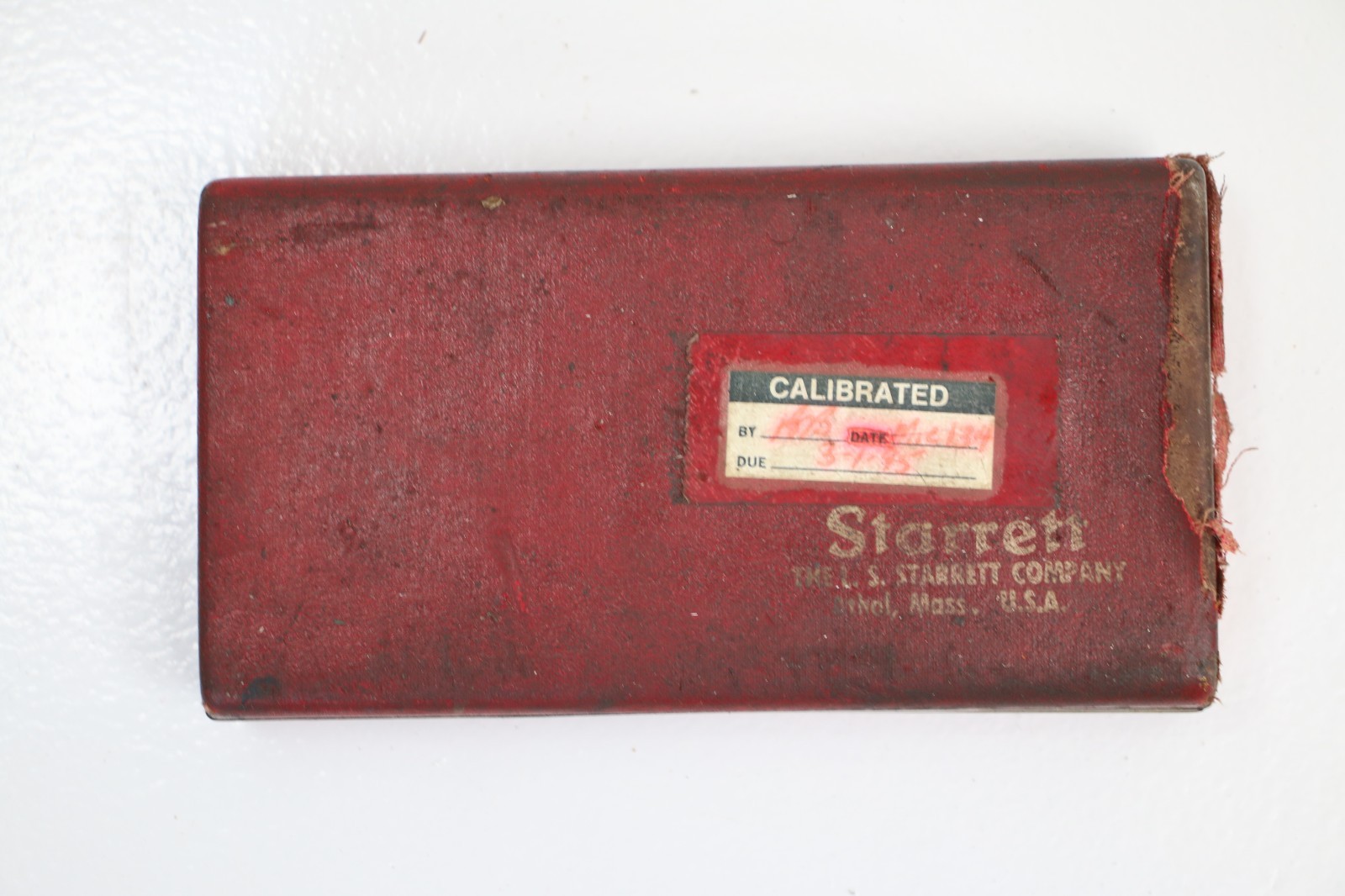 Starrett No. 230 Micrometer Caliper with box and tool