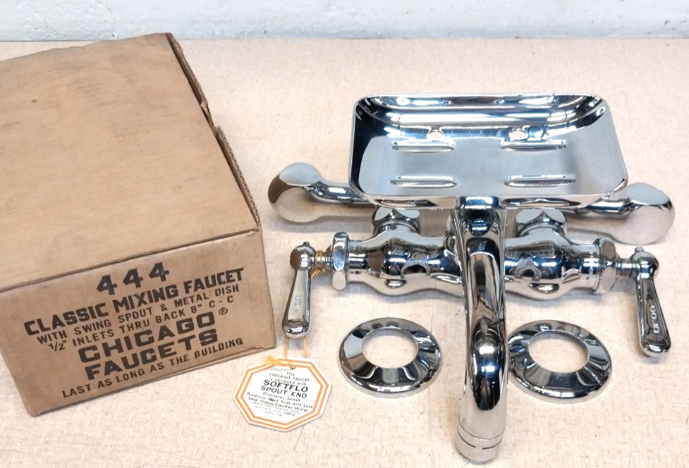 Vintage NOS Chicago Faucets # 444 Kitchen Faucet