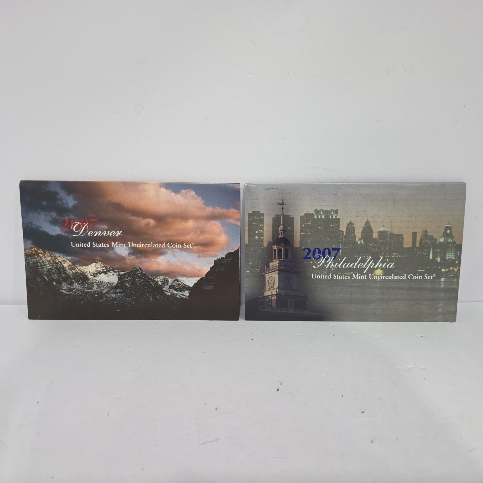 Complete 2007 United States Mint Uncirculated Coin Sets