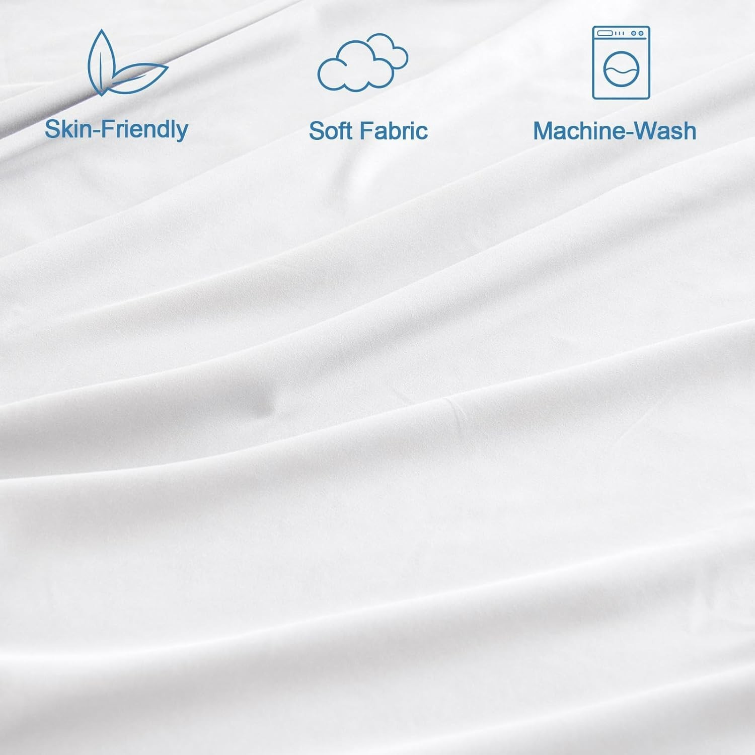 Split Top King Sheet Set for Adjustable Bed 4 Piece Bed Sheet Set Deep Pocket