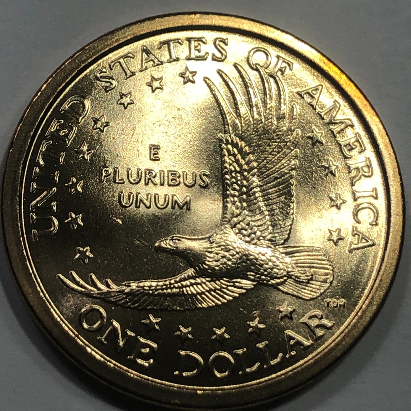2001 P - Native American Golden Dollar Coin
