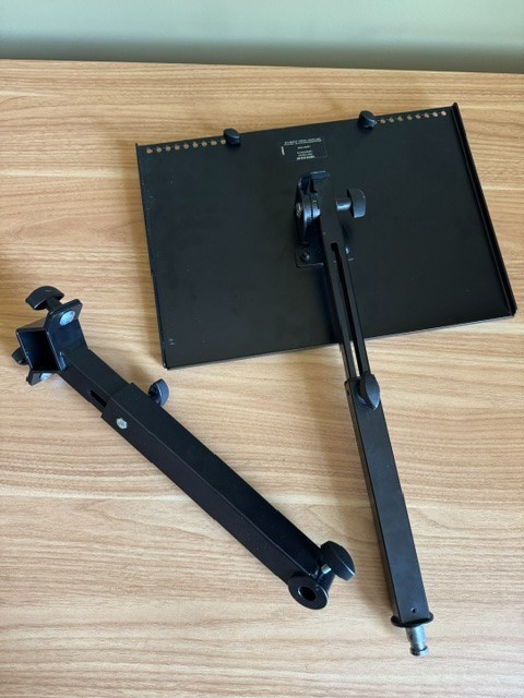 K&M Laptop Holder for Omega Keyboard Stand