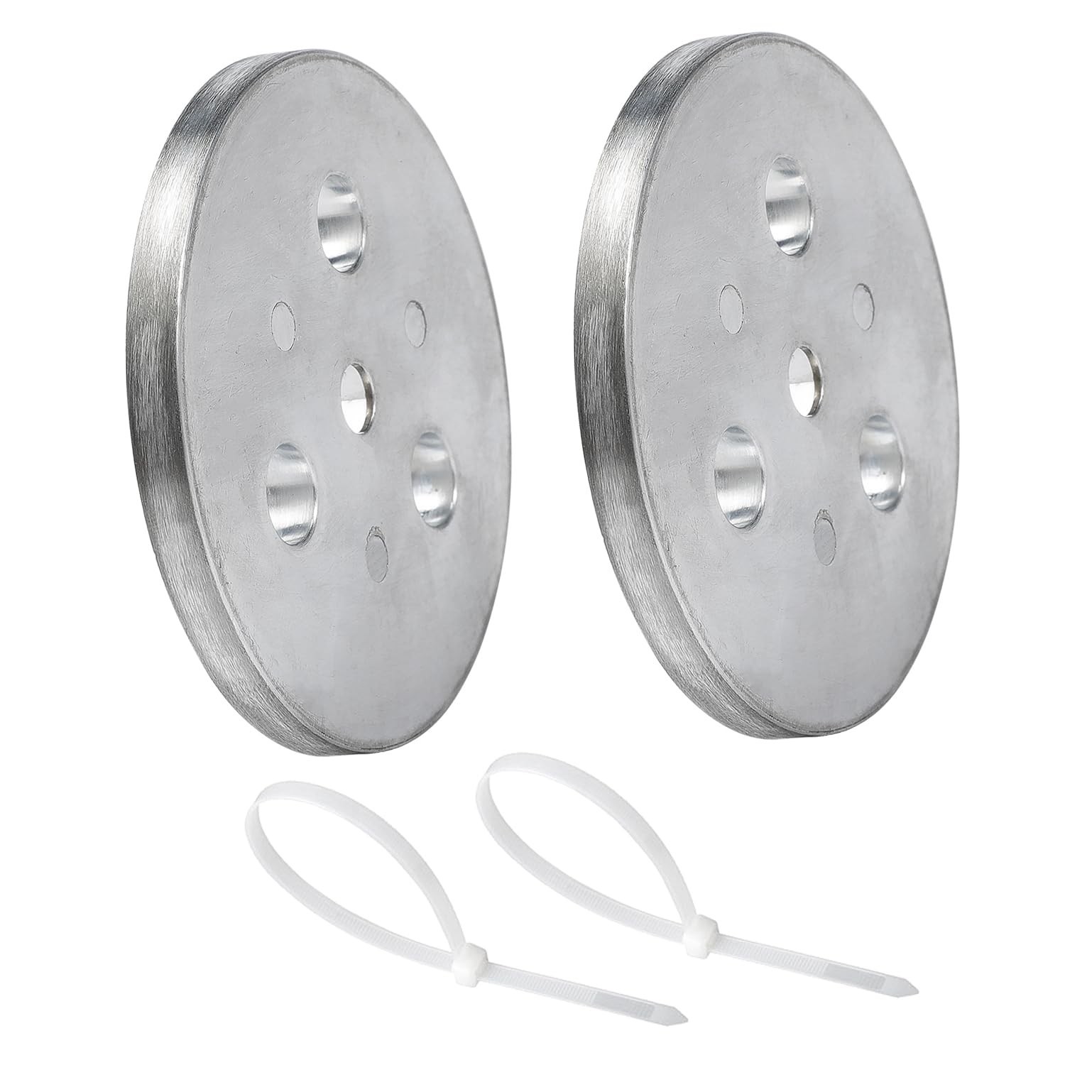 Pool Skimmer Weight Zinc Anode Plate with Plastic Ties Zinc Plate Into Your S...
