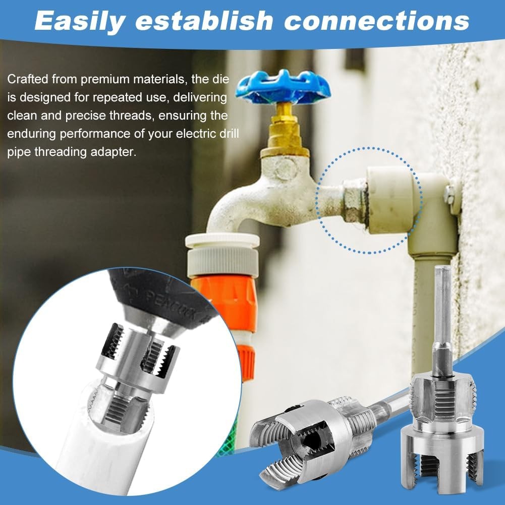 Integrated Internal & External Pipe Threading Tool,Pipes Thread Cutting Tool for