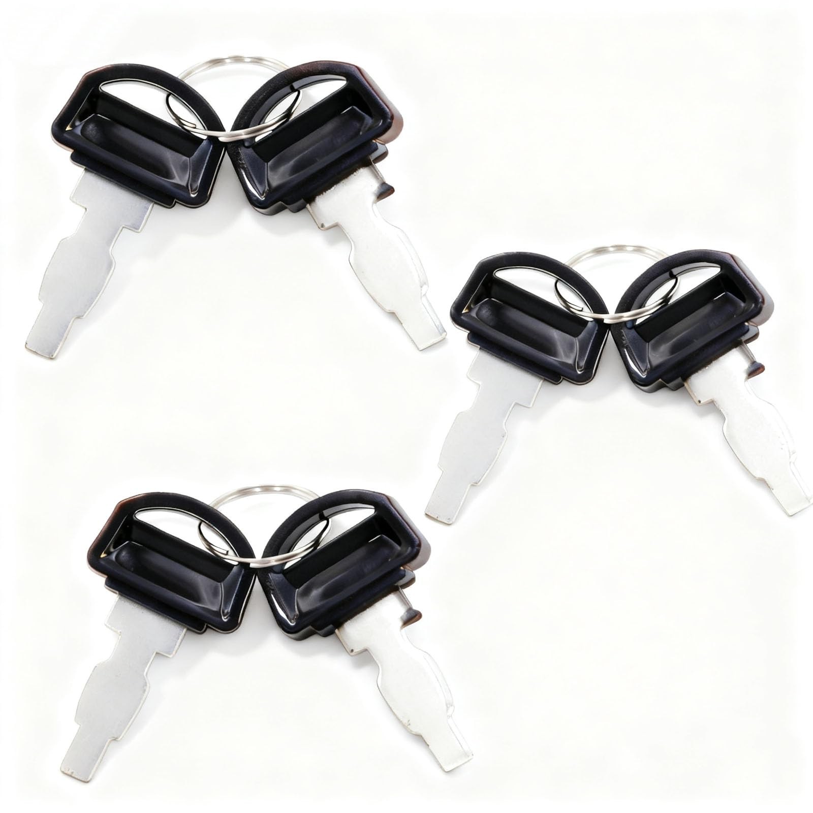 RAROZEEK Ignition Key Compatible with Honda and Clones GX160 Black