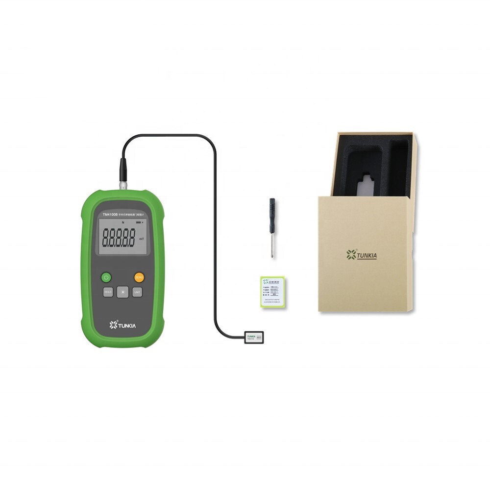Handheld Single Axis Fluxgate Magnetometer Weak Magnetic Field Meter Class 1