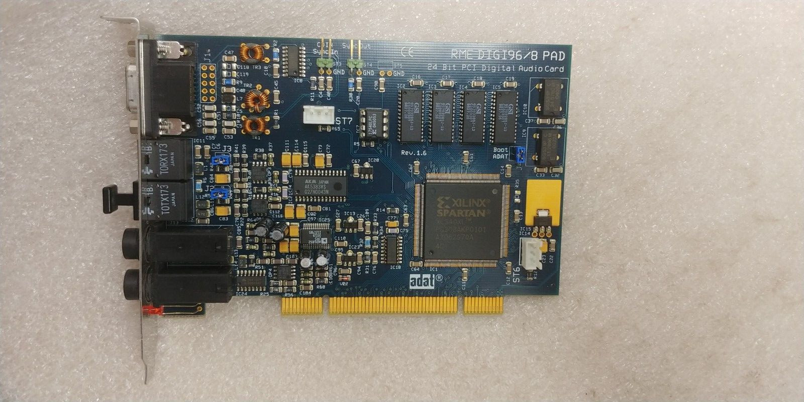 RME DIGI96/8PAD 24 Bit PCI Digital Audio Card GREAT CONDITION FREE SHIPPING!!!!!