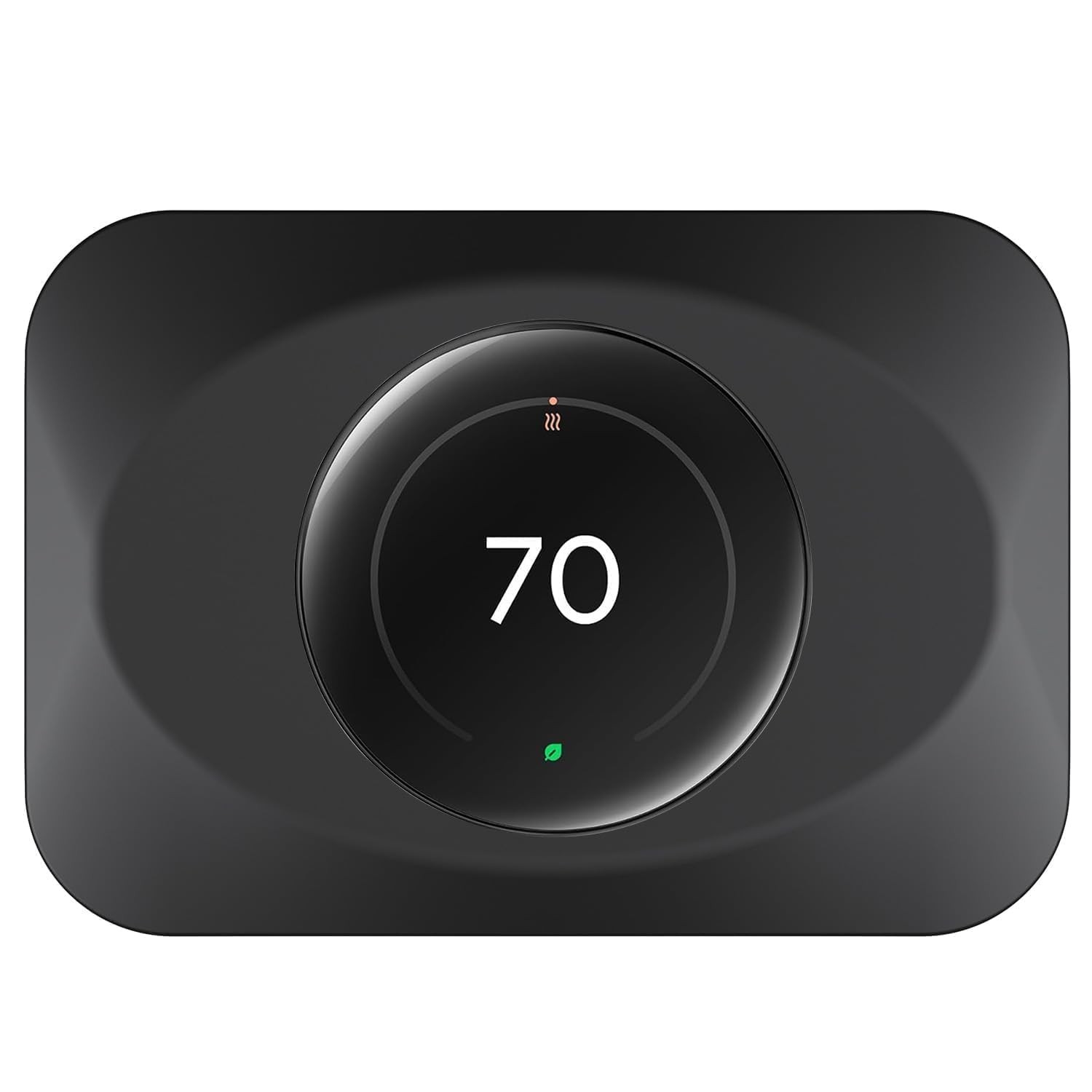 Wall Plate Cover with Google Nest Learning Thermostat (4th Gen), Practical Tr...