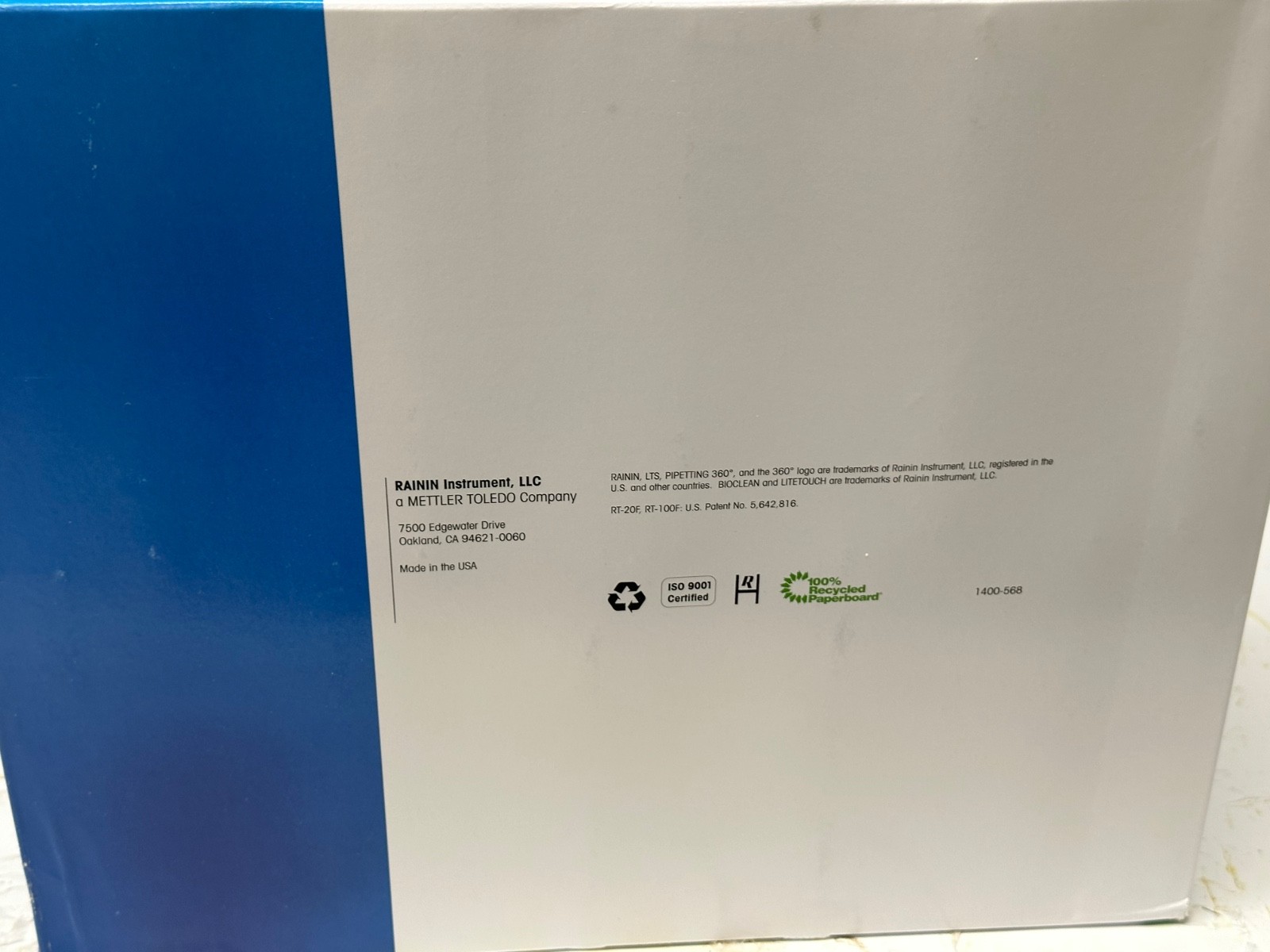 Rainin BioClean RT-20F 30µL Filter Pipette Tips 960 Tips Open Box Sealed Racks