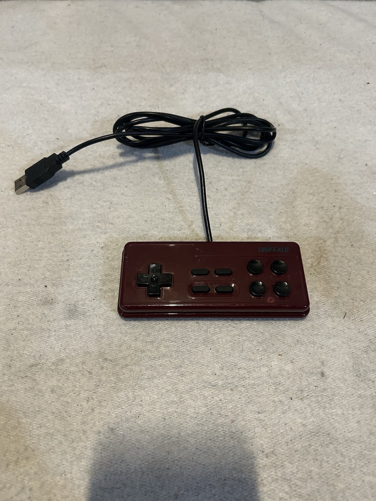 Ibuffalo Usb Connection 8-Button Gamepad Bgcfc801 UNTESTED