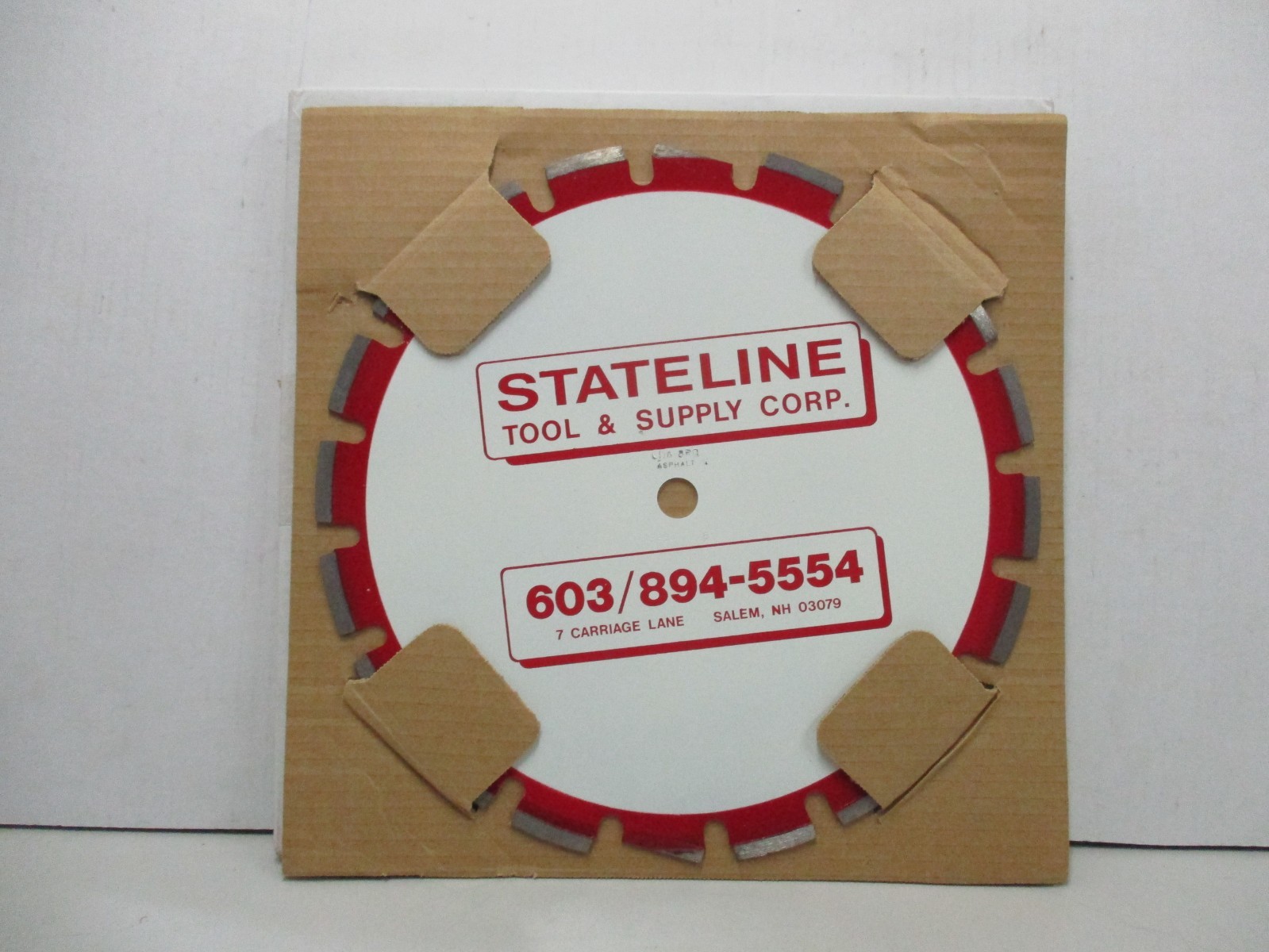 Stateline 14 x 110 x 20mm Asphalt Diamond Blade Saw Blade LDA-8PQ