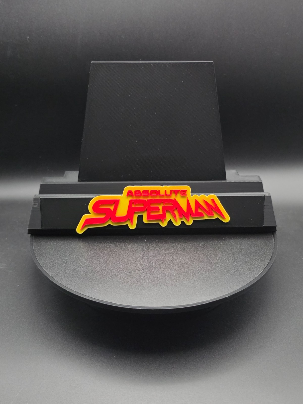 Absolute Superman Comic Book Display Stand, CGC, CBCS Non-Graded Comics