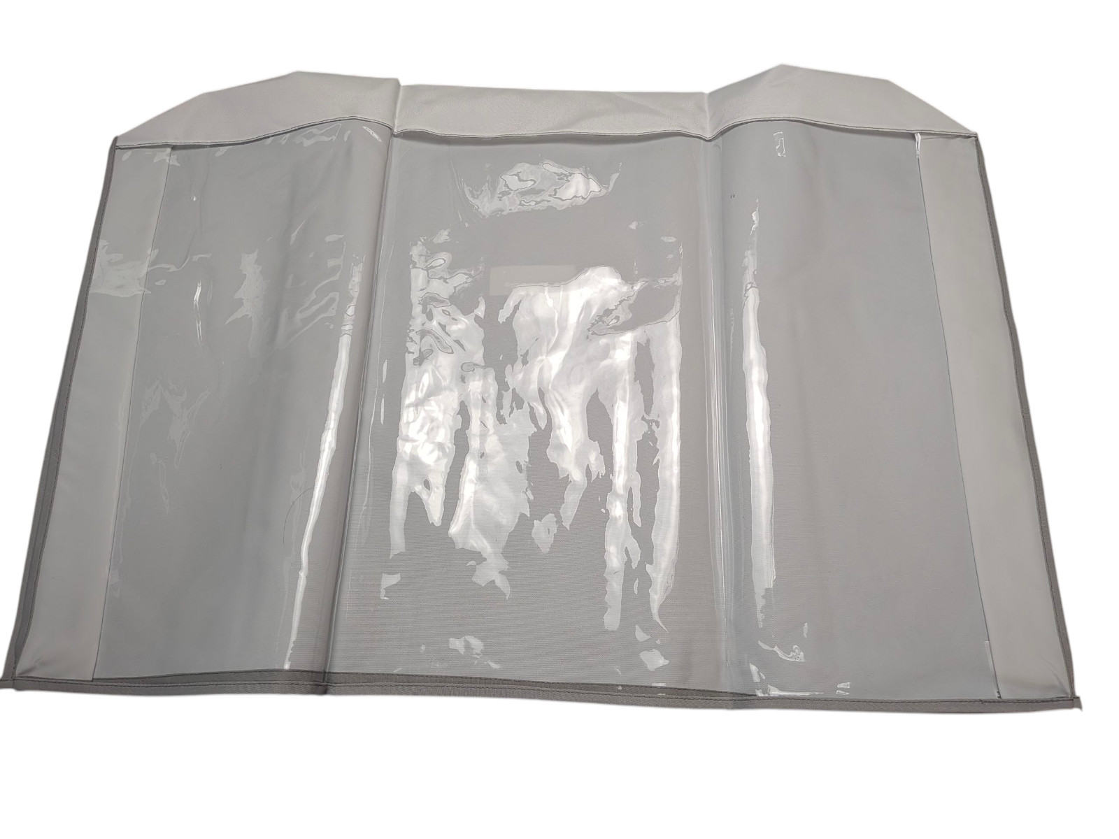 The Perfect Dust Cover White VINYL Cover WITH CLEAR FRONT for 32"  Lcd Monitor