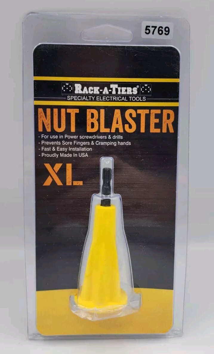 Rack-A-Tiers 72101 The Nut Blaster XL - Universal Wire Connector Tool