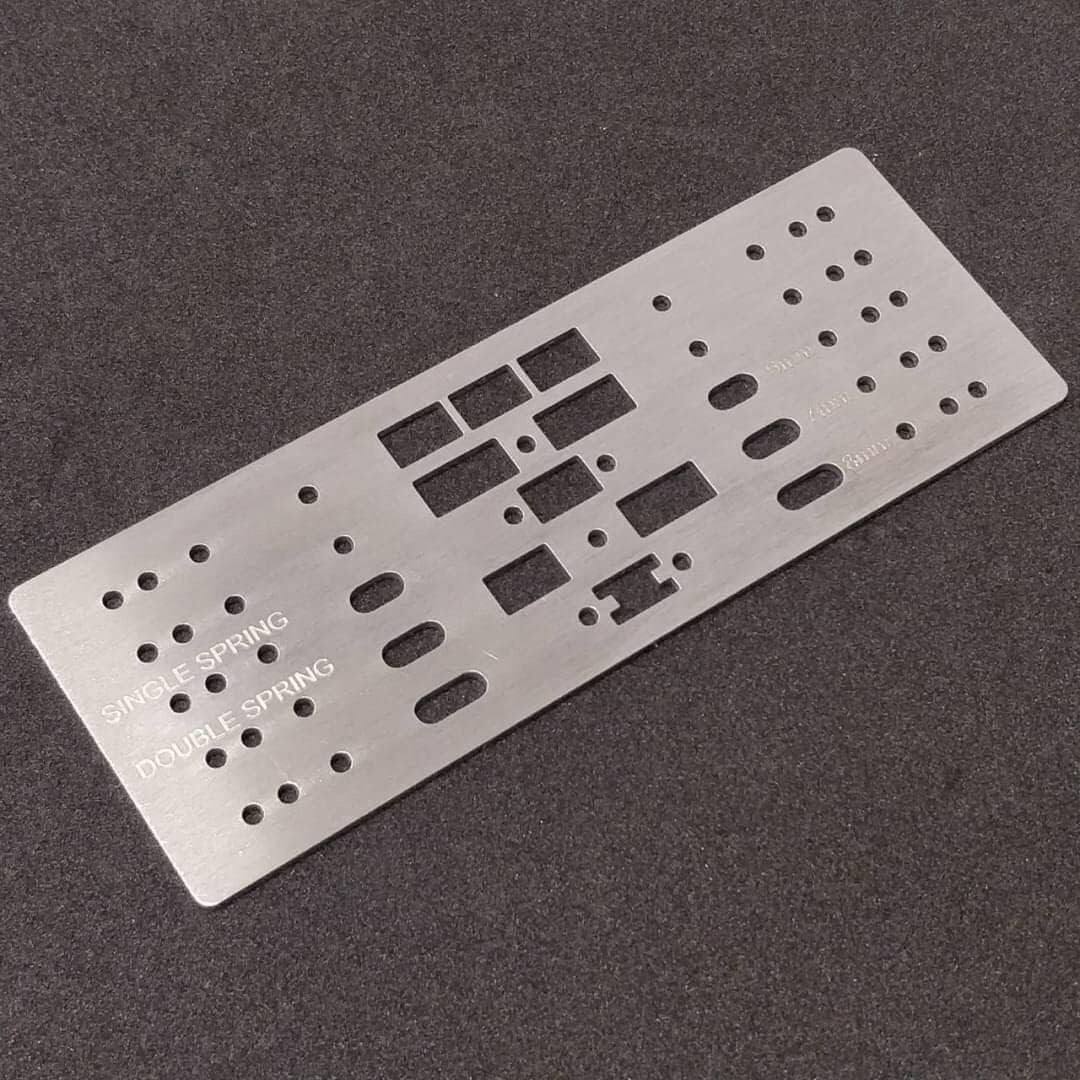 Mini 4WD Slide Damper Jig Tool Kit for Tamiya Racing Car Customization 1/32 Scal