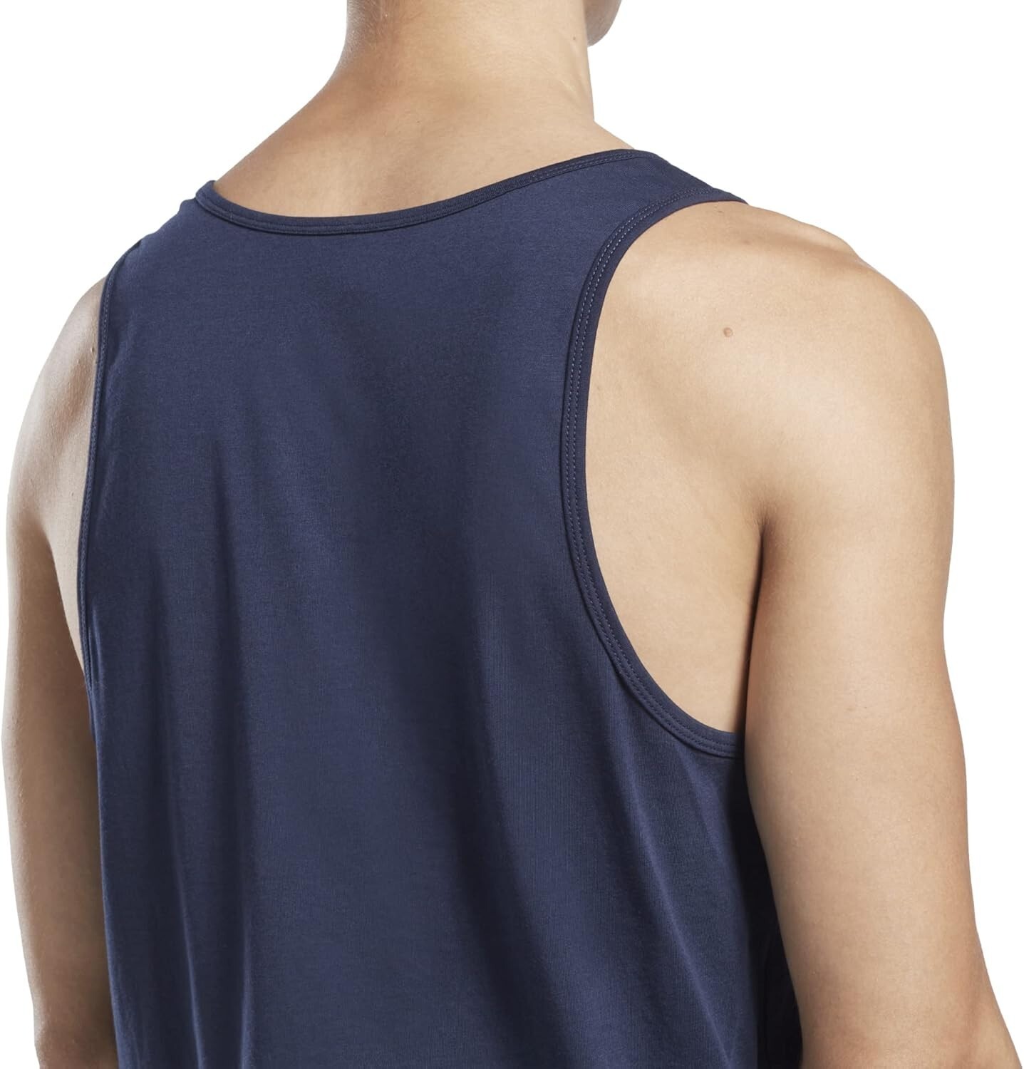 Reebok Men's Standard Graphic Series Tank Shirt, Vector Navy, XL