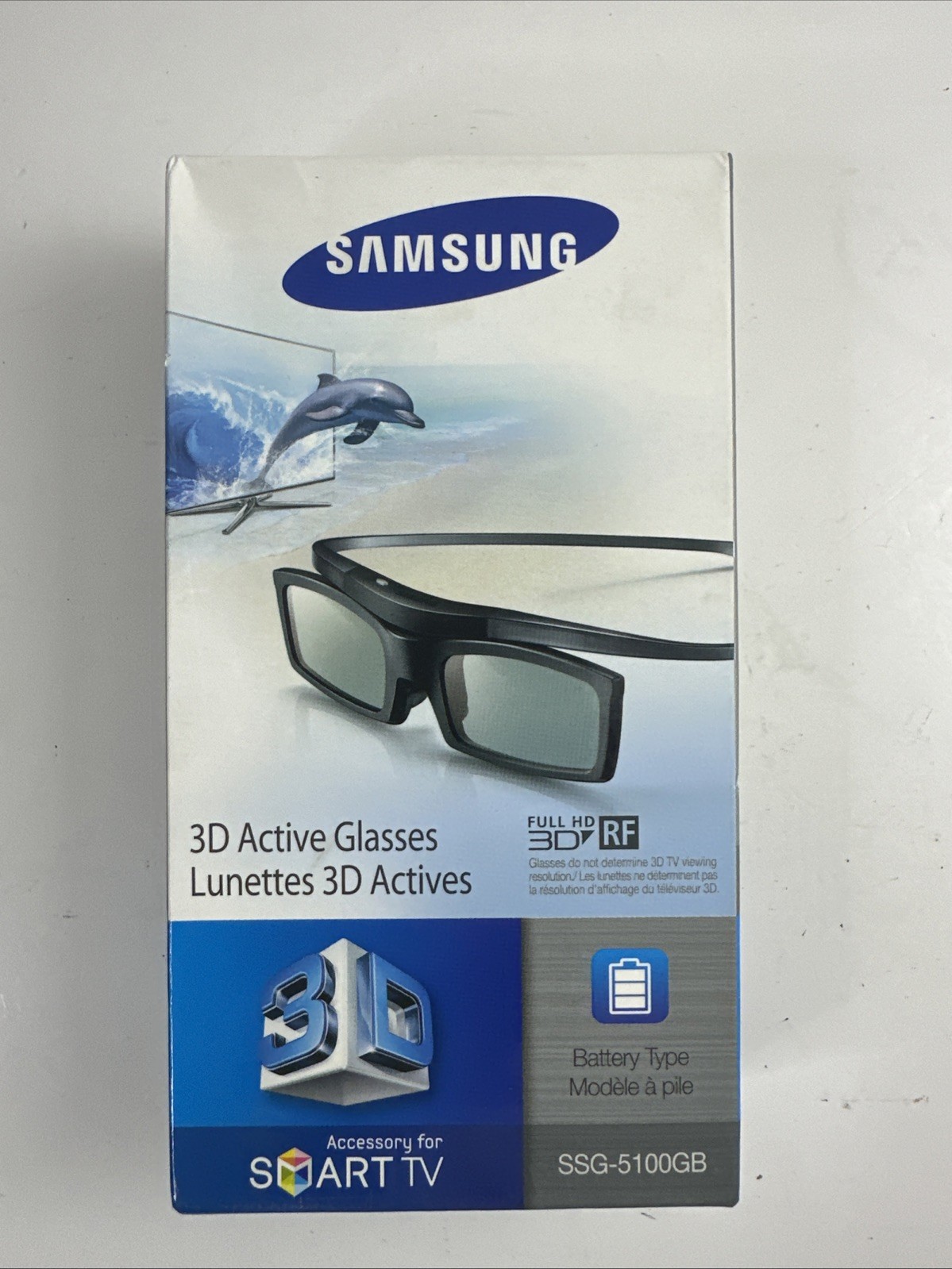 Samsung SSG-5100GB Active 3D Glasses Brand New Sealed Box