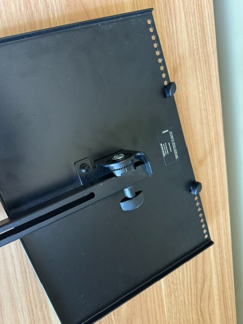 K&M Laptop Holder for Omega Keyboard Stand