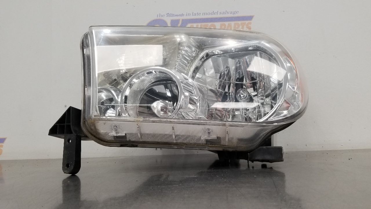 12 2012 TOYOTA TUNDRA HEADLIGHT LAMP LEFT DRIVER